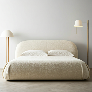 Cloud Bouclé Bed